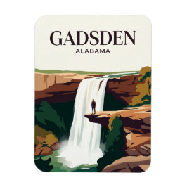 Noccalula Falls Park USA Magnet