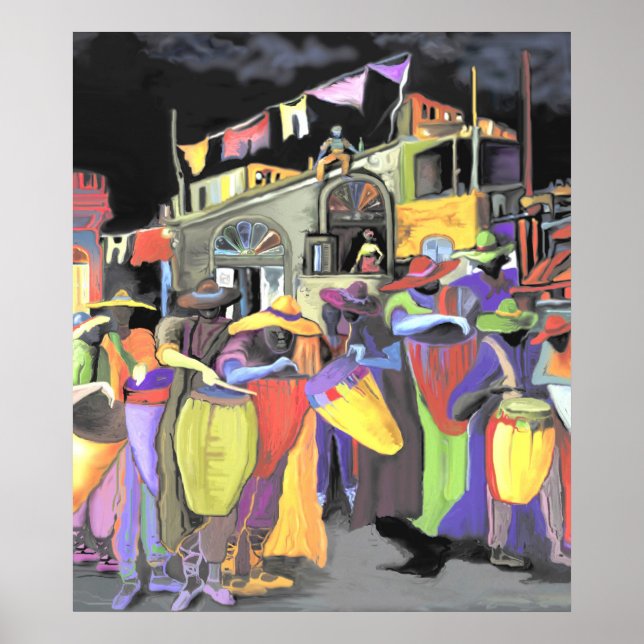 *Noche de tambores Highlight * ALBRUNO's UNIQ Poster (Framsidan)