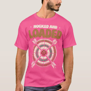 Nockade och inlästa arkitektoniska kartongmål t shirt