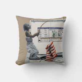 Nockbrott, tjuv Fantasy Art Pillow Kudde