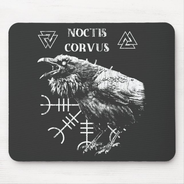 Noctis Corvus - Occult Streetwear Design Musmatta (Framsidan)