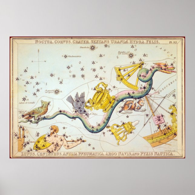 Noctua, Corvus, Crater m.m. Poster (Framsidan)