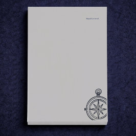 Nocturnal Study dark academia compass Post-it Block