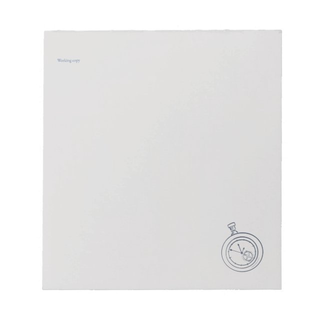 Nocturnal Study dark academia Pocket Watch    Anteckningsblock (Framsida)