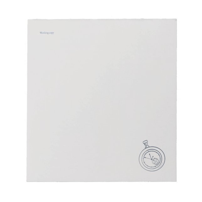 Nocturnal Study dark academia Pocket Watch    Anteckningsblock (Framsida)