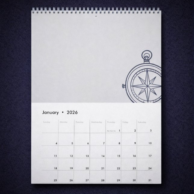 Nocturnal Study dark academia Pocket Watch    Kalender (Skapare uppladdad)