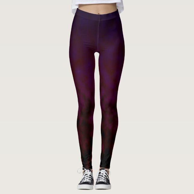 Nocturne Bloom Leggings (Framsida)