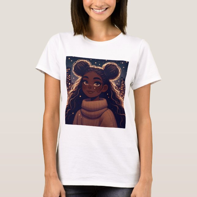 Nocturne Hue T Shirt (Framsida)