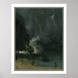 Nocturne i Svarta och Guld: Fallraketen Poster
