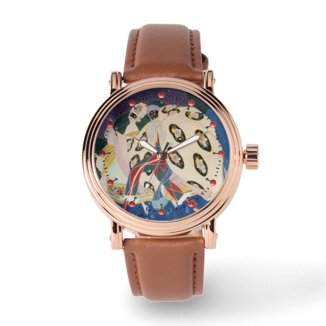 NOCTURNE MED MASKS/Venetian Masqueraad Armbandsur (Framsida)