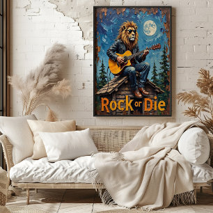 Nocturne Sten: Rooftop Kung Poster
