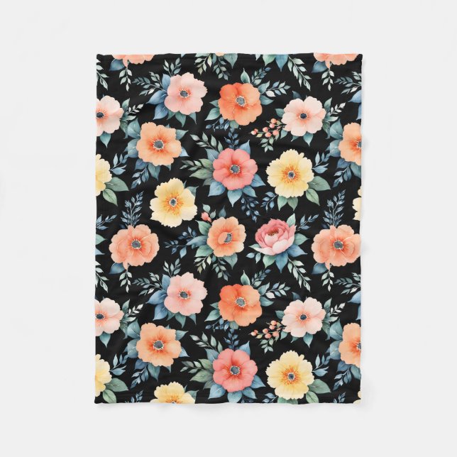 Nocvändal Bloomscape Fleecefilt (Framsidan)