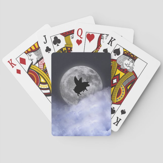 Nocvändal Flies Grisar Casinokort (Baksidan)