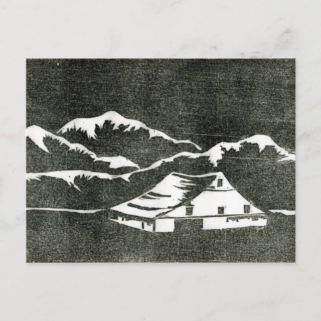 "Nocvert al Barn" vykort för Land-vägar (Framsida)