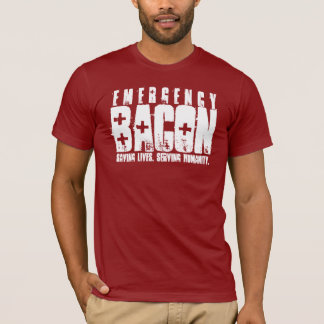 Nöd- bacon tee shirt