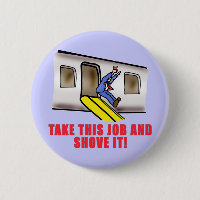 Nöd- banahumor för flygvärdinna