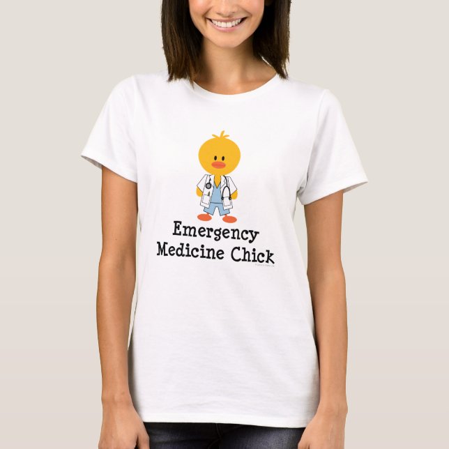 Nöd- medicinchickTshirt Tröja (Framsida)