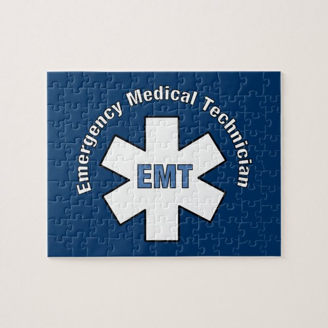 Nöd- medicinsk Tech Pussel (Horisontell)