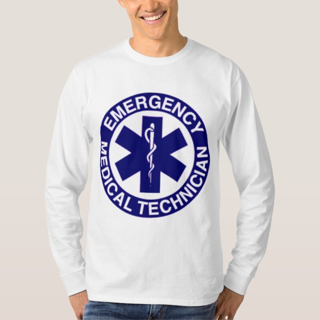 Nöd- medicinsk tekniker för EMT Tröja (Framsida)