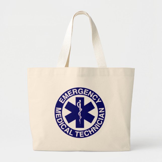 NÖD- MEDICINSKA TEKNIKER EMT JUMBO TYGKASSE (Framsidan)