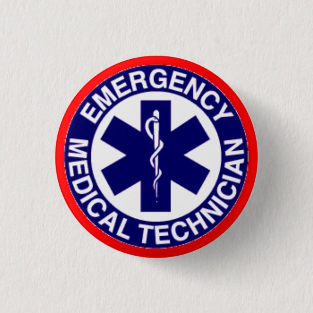 NÖD- MEDICINSKA TEKNIKER EMT KNAPP (Framsida)