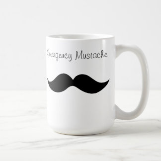 Nöd- mustaschCofee mugg