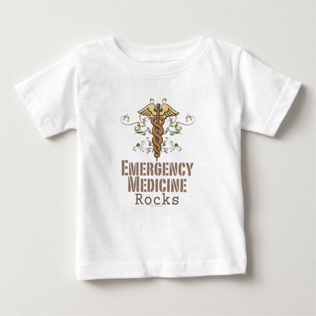 Nöd- skjorta för medicinstenbaby T Tee Shirt (Framsida)