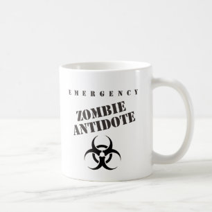 Nöd- Zombiemotgift Kaffemugg