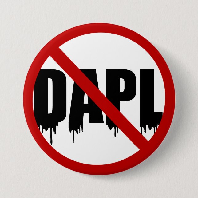 #NoDAPL Knapp (Framsida)