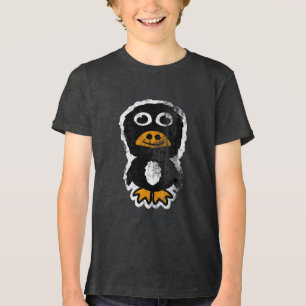 Nödist Distruberad Tecknad Pingvin 9 T Shirt