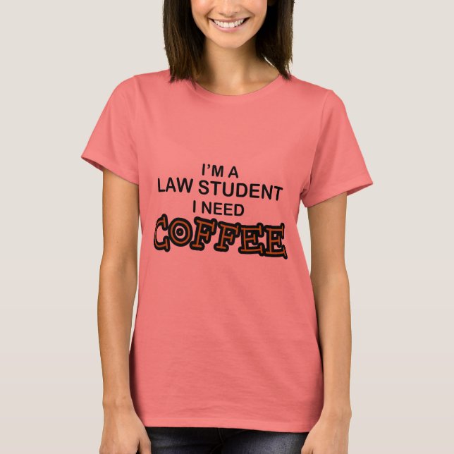 Nödkaffe - Lag Student T-shirt (Framsida)