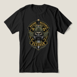 Nödlägesförsvarsoperationer CBRN Veteran Emblem T Shirt