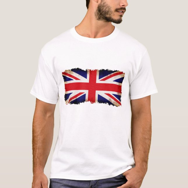 Nödställda Britannien Tee Shirt (Framsida)