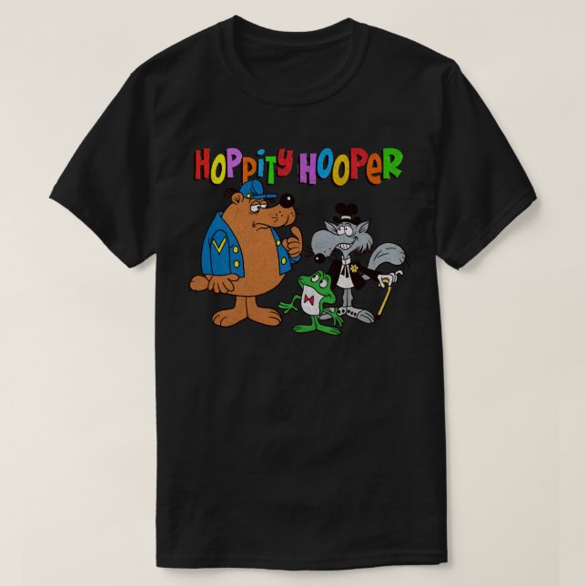 Nödvändiga gåvor till Jay Ward Hoppity Hooper och T Shirt (Design framsida)