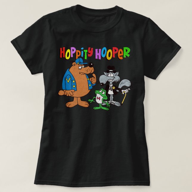 Nödvändiga gåvor till Jay Ward Hoppity Hooper och T Shirt (Design framsida)
