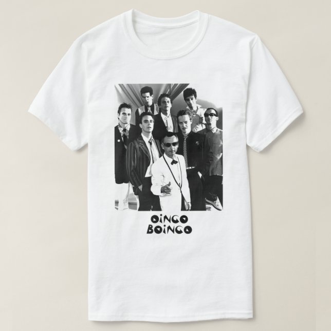 Nödvändiga presentationer av Boingo-grafik för Flä T Shirt (Design framsida)