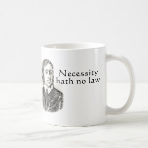 Nödvändighet Hath ingen lag Kaffemugg