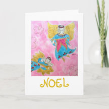 Noel Ängel - Julkort