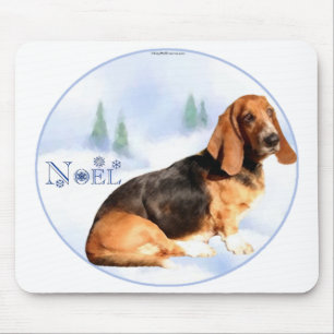 Noel Basset Hound Mousepad Musmatta