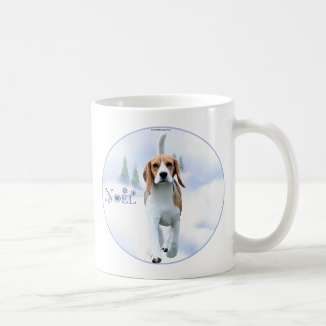 Noel Beagle Mugg (Höger)