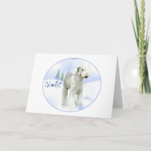 Noel Bedlington Terrier Helgkort