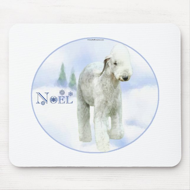 Noel Bedlington Terrier Musmatta (Framsidan)
