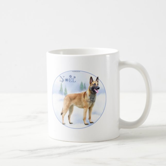 Noel Belgium Malinois Kaffemugg (Höger)