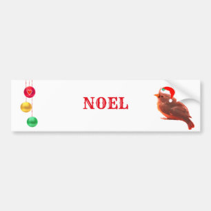 Noel Bird Bildekal