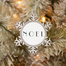 Noel Black and White Modern Minimalist Typography