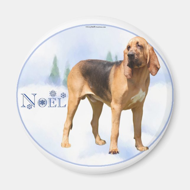 Noel Bloodhound Magnet (Framsidan)