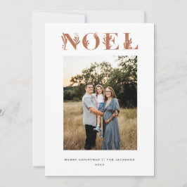 Noel Boho Jul religiös Julkort