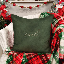 Noel ・ Elegant Dusty Grönt julklapp Kudde
