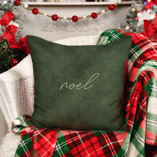 Noel ・ Elegant Dusty Grönt julklapp Kudde