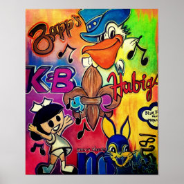 Noel Estes 72marknadsföring Art - bästa Nola-utskr Poster